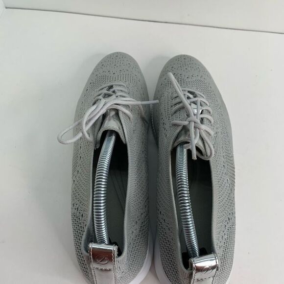 Cole Haan Women's‎ US 10.5  B Zerogrand Wingtip Stitchlite Oxford Sneakers Grey - Picture 5 of 10